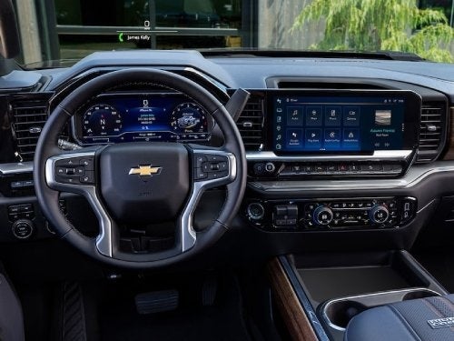 2024 Silverado HD view of dash