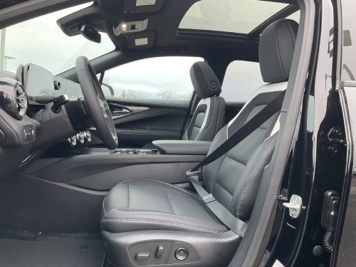 2025 Chevrolet Blazer EV side view of front seating area