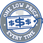 One Low Price Every Time
